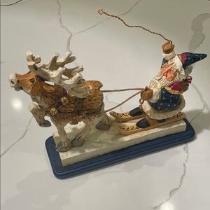 David Frykman “Santa Pulled by a Reindeer” Holiday 57/2500